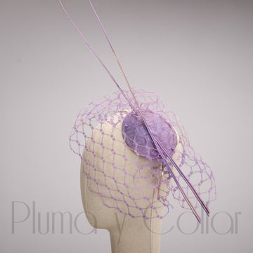 Cappello Accessorio Pluma y Collar 1555